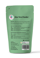 YOGI’S GIFT fine aloe powder texture close-up demonstrating easy blending benefit