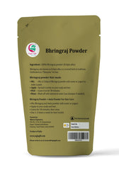YOGI’S GIFT bhringraj fine powder texture close-up for easy mixing