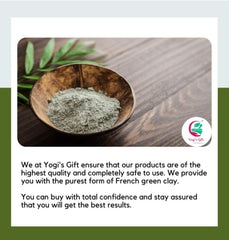 YOGI’S GIFT mask being mixed in bowl illustrating easy blendability benefit