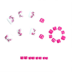 YOJIATOP kit contents jelly stickers file and wooden stick for easy at-home application