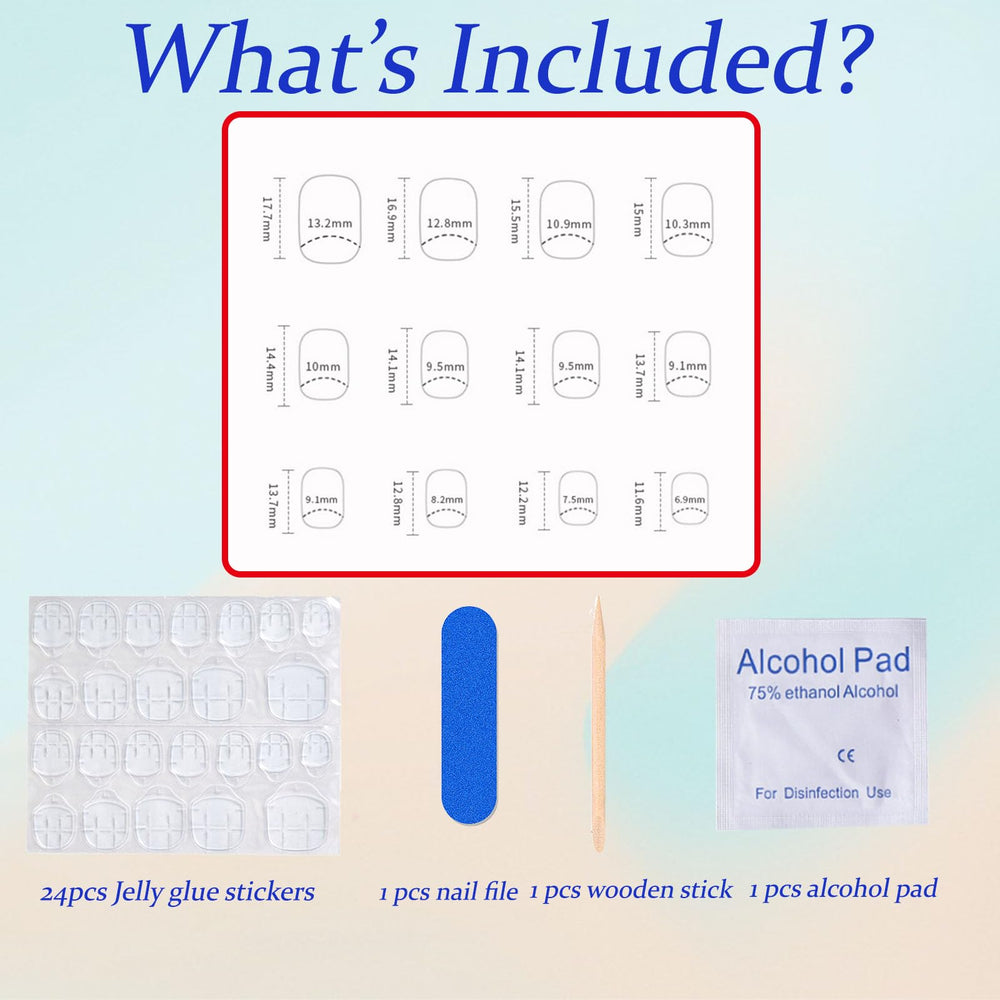 YOJIATOP layout of 24 sizes arranged to show size variety for custom fit