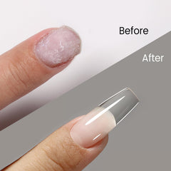 YOKE FELLOW gel applied on dual form demonstrating easy shaping benefit