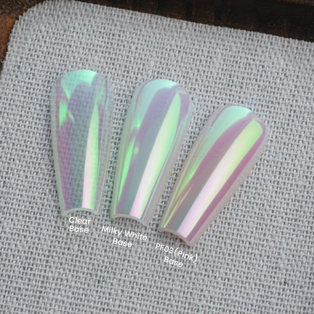 YOKEFELLOW powder texture close-up revealing ultra-fine particles for smooth chrome finish
