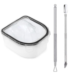 Yokilly front view of 3PCS bowls showing compact, space-saving design and convenience