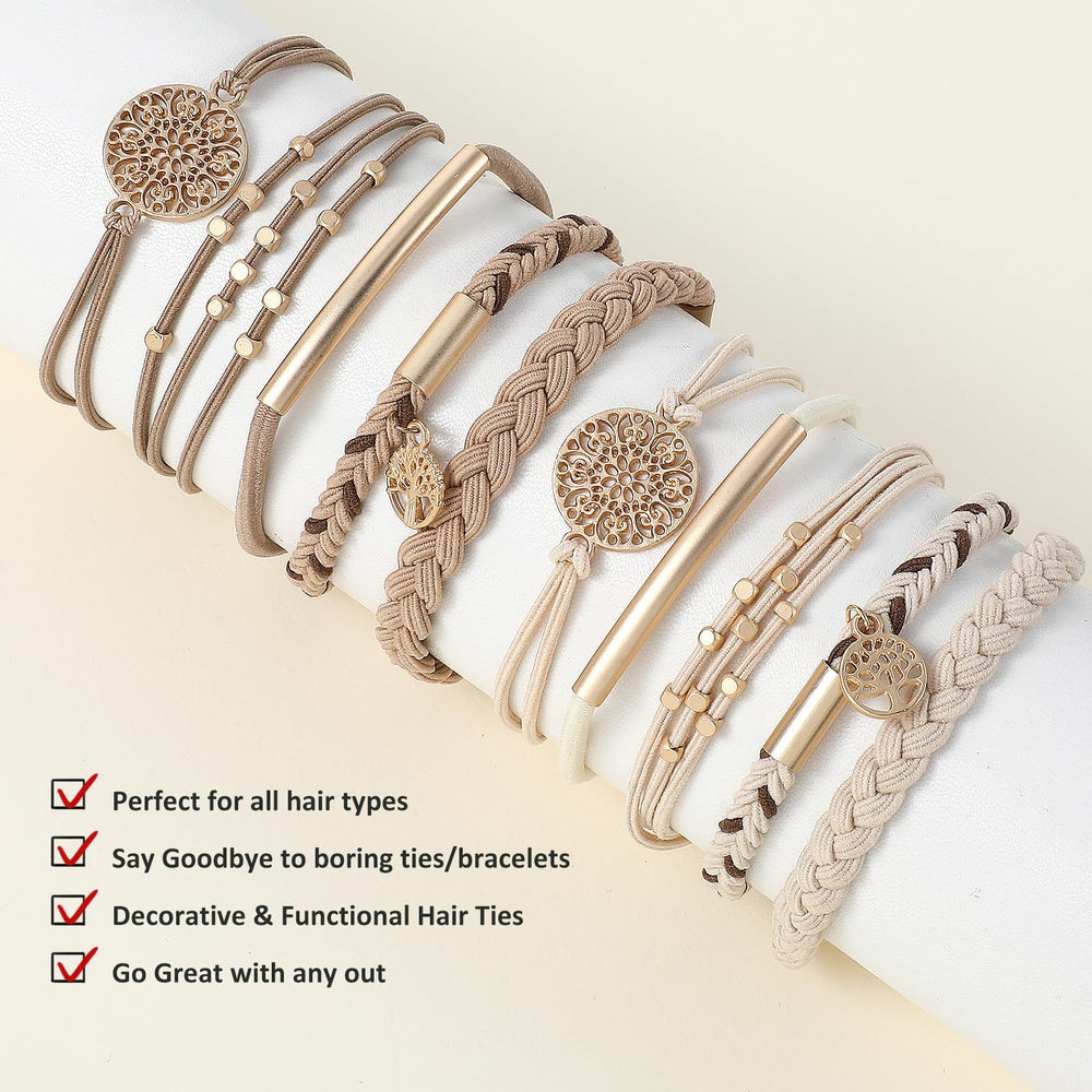 Yolev worn on wrist as bracelet showing stylish boho look and easy-access benefit