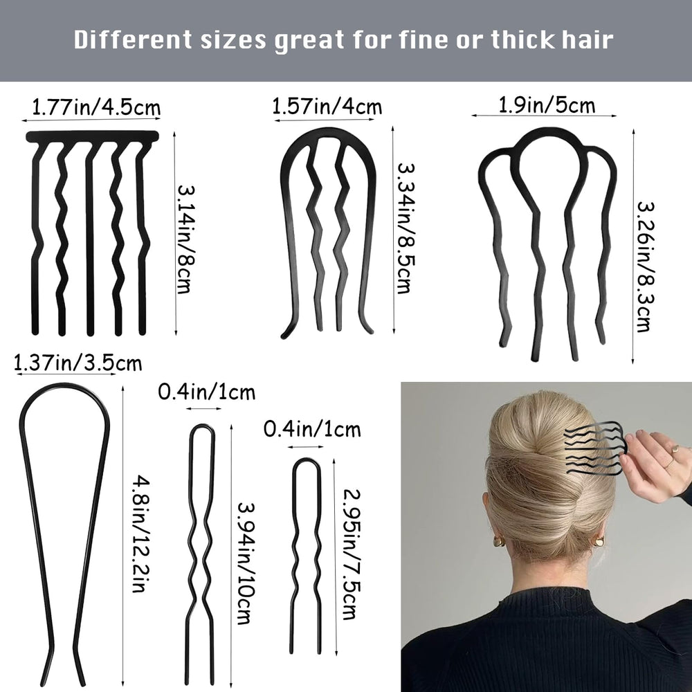 YOLLVKOT long U-shaped fork next to ruler showing length and strong support benefit