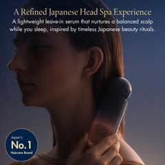 YOLU serum texture on palm highlighting lightweight absorption benefit