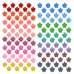 Yongdeli front packaging showing 100 mini flower clips, organized and ready
