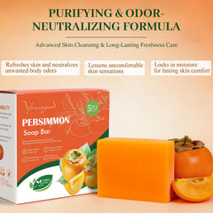yoniagood soap on bathroom shelf implying daily odor control