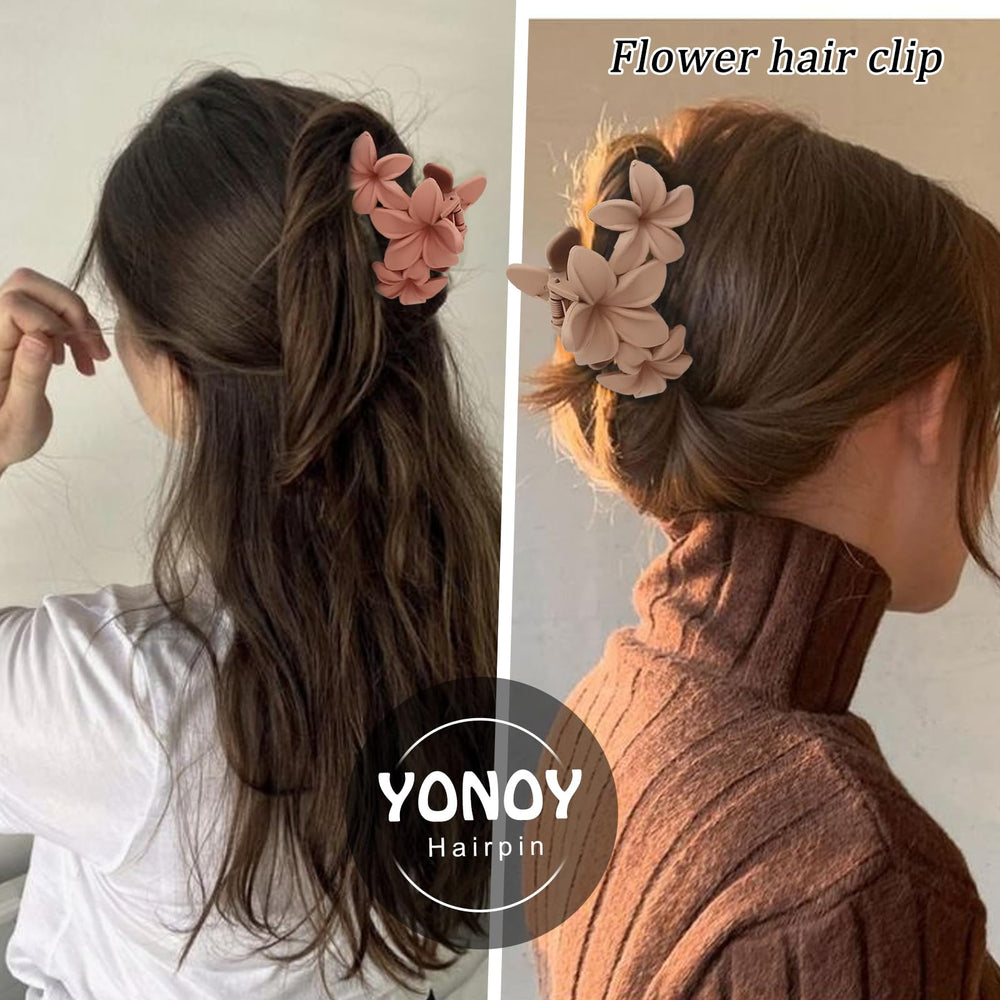 YONOY close-up of matte plumeria texture highlighting grip and comfortable hold benefit