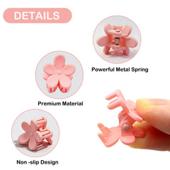 YosaiHom close-up of flower clip texture highlighting smooth, snag-free finish