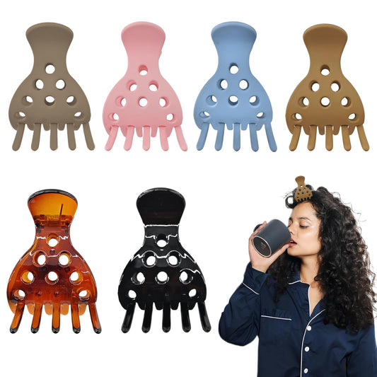 YOSMAKIY front packaging showing six root lift clips for instant volume