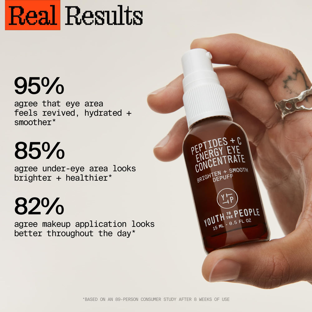 Youth To The People bottle next to ruler showing 0.5 fl oz size for travel convenience