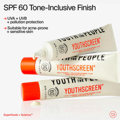 Youth To The People bottle on bathroom shelf as part of morning routine
