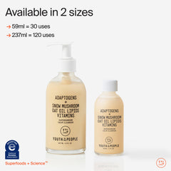 Youth To The People label close-up highlighting key ingredients list
