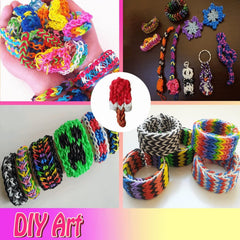 Yowamho children crafting with bands, illustrating creative group activity benefit