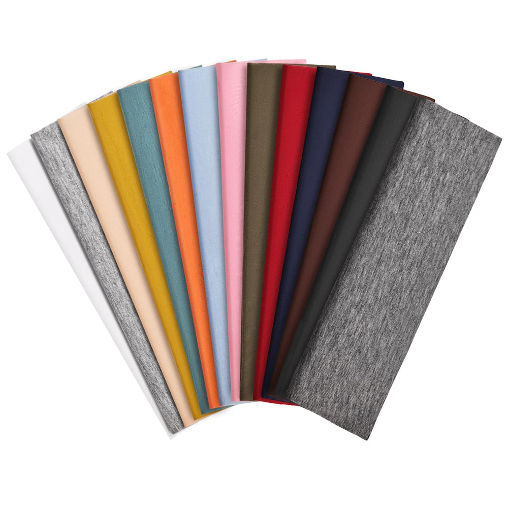 YRIWHSS front pack showing 14 colorful headbands and variety benefit