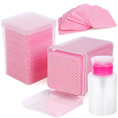 YTJYZZQ front packaging showing two pink dustproof cases and pads, tidy storage benefit