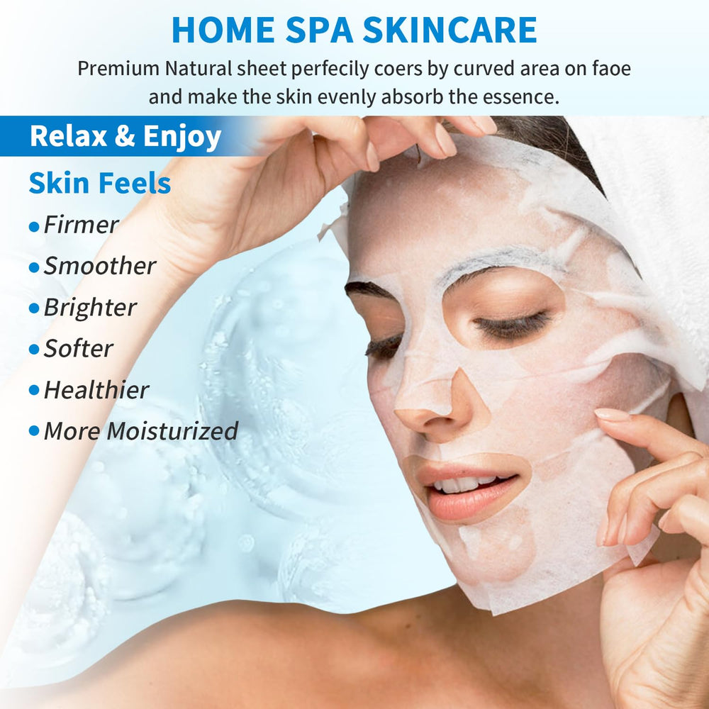 Relaxing at-home spa scene with YTRAJU masks offering self-care benefit