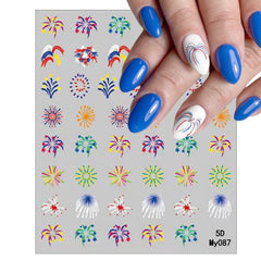YUEJIMEIGUI sheet beside a hand to show scale and easy fit for all nail sizes