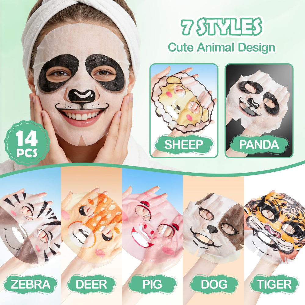 YUEONEWIN layout showing all masks to illustrate quantity and variety benefit