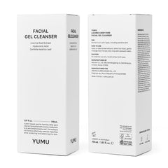 YUMU before-and-after pores focus illustrating clearer complexion