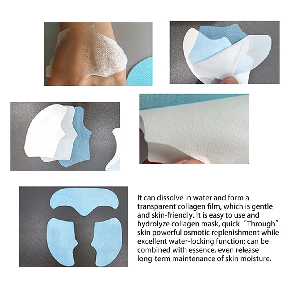 YURHERSU under-eye film in use reducing appearance of puffiness
