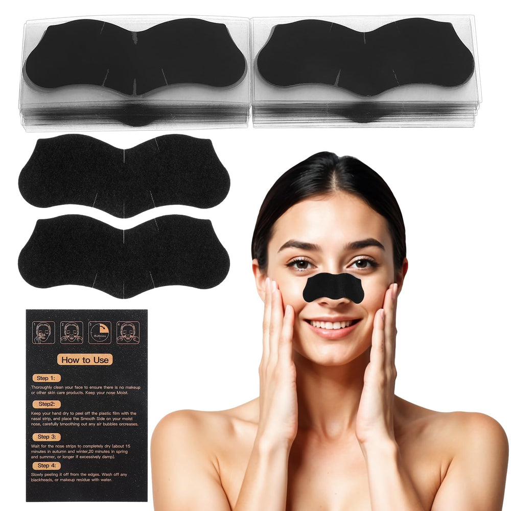 YUXIANLB after-use smooth nose close-up showing clearer pores benefit