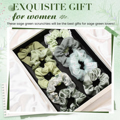 Yuxung scrunchie worn in a ponytail demonstrating secure hold and stylish finish benefit