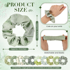 Yuxung satin scrunchie close-up showing smooth sheen and gentle hair protection benefit