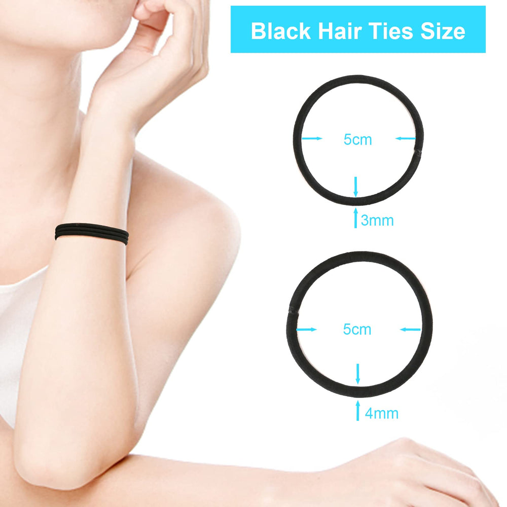 YXYL hair ties held in hand showing scale and easy portability benefit