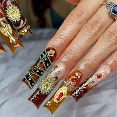 ZAKCBEAUR assortment spread of crowns hearts wings stars roses for creative mixing