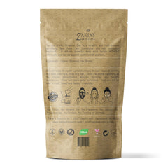 Zakia's Morocco fine powdered ghassoul clay close-up showing texture and purity benefit
