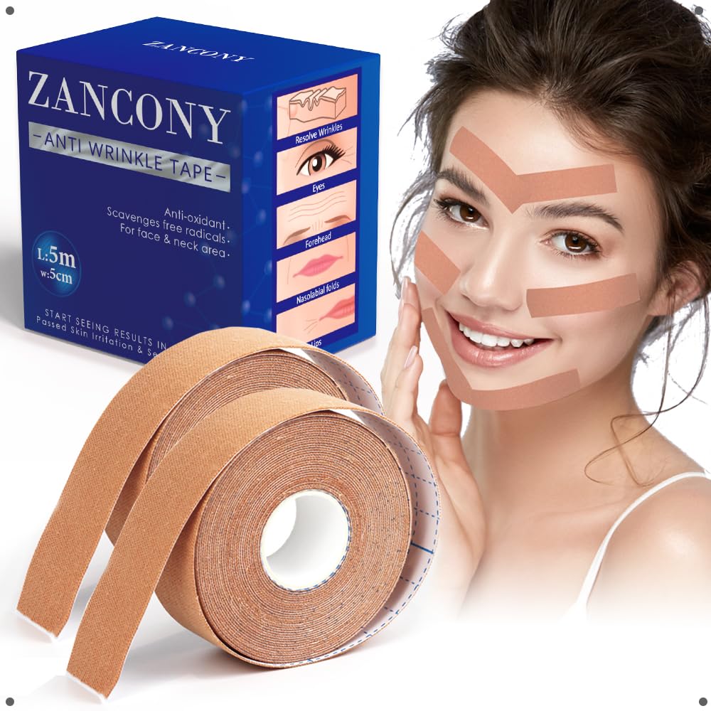 zancony front packaging showing two 2.5cm rolls and benefits