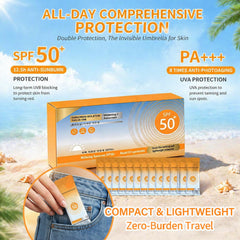 ZARICS sunscreen spread on skin showing smooth primer-like finish and hydration