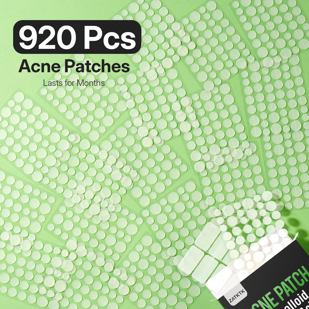 ZATKTK close-up of hydrocolloid patch texture highlighting absorbency