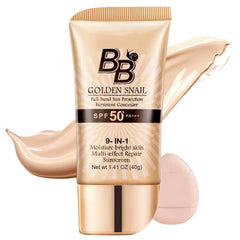 ZBMCYHCXH BB Cream front packaging showing product and puff for easy use