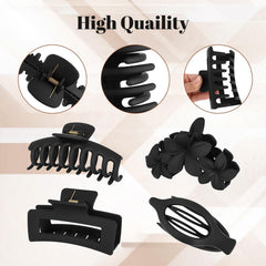 ZCLRUIQI clip securing a bun demonstrating reliable all-day hold