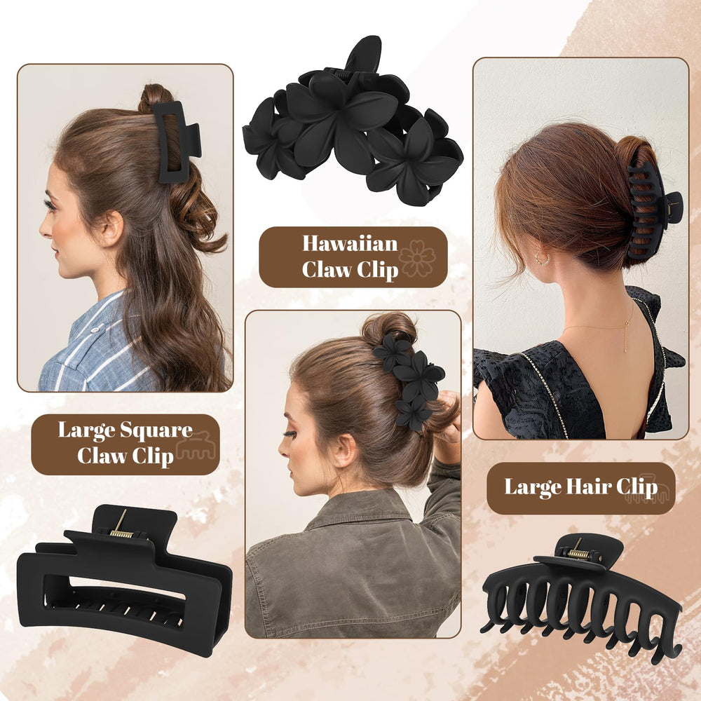 ZCLRUIQI group of mini clips displaying variety and precise styling control