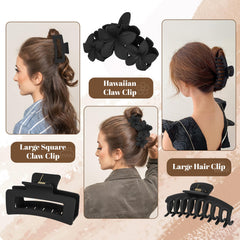 ZCLRUIQI group of mini clips displaying variety and precise styling control