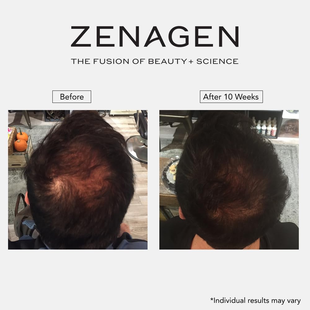 Zenagen Revolve styled on bathroom shelf suggesting daily grooming ritual