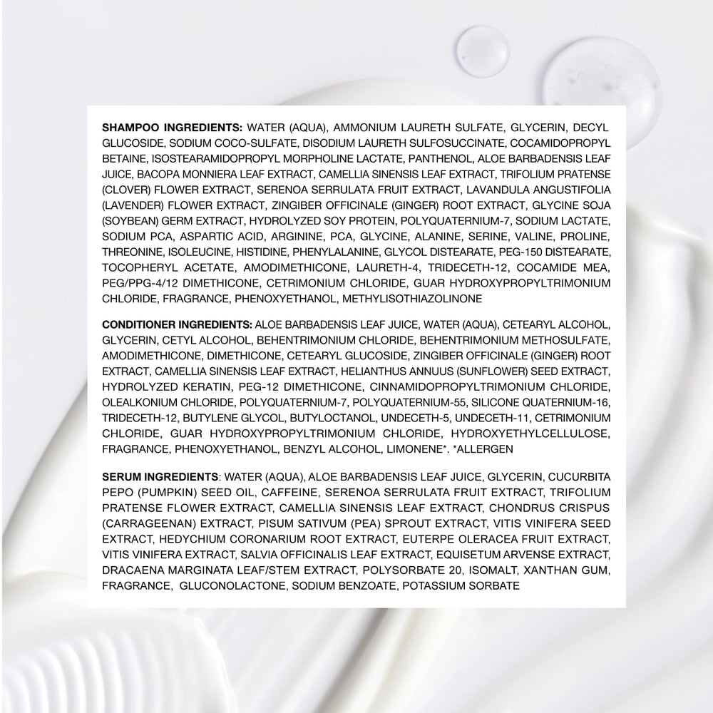 Zenagen Revolve shampoo pump close-up for gentle cleansing benefit