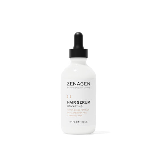 Zenagen front bottle showing sleek packaging and clear benefit