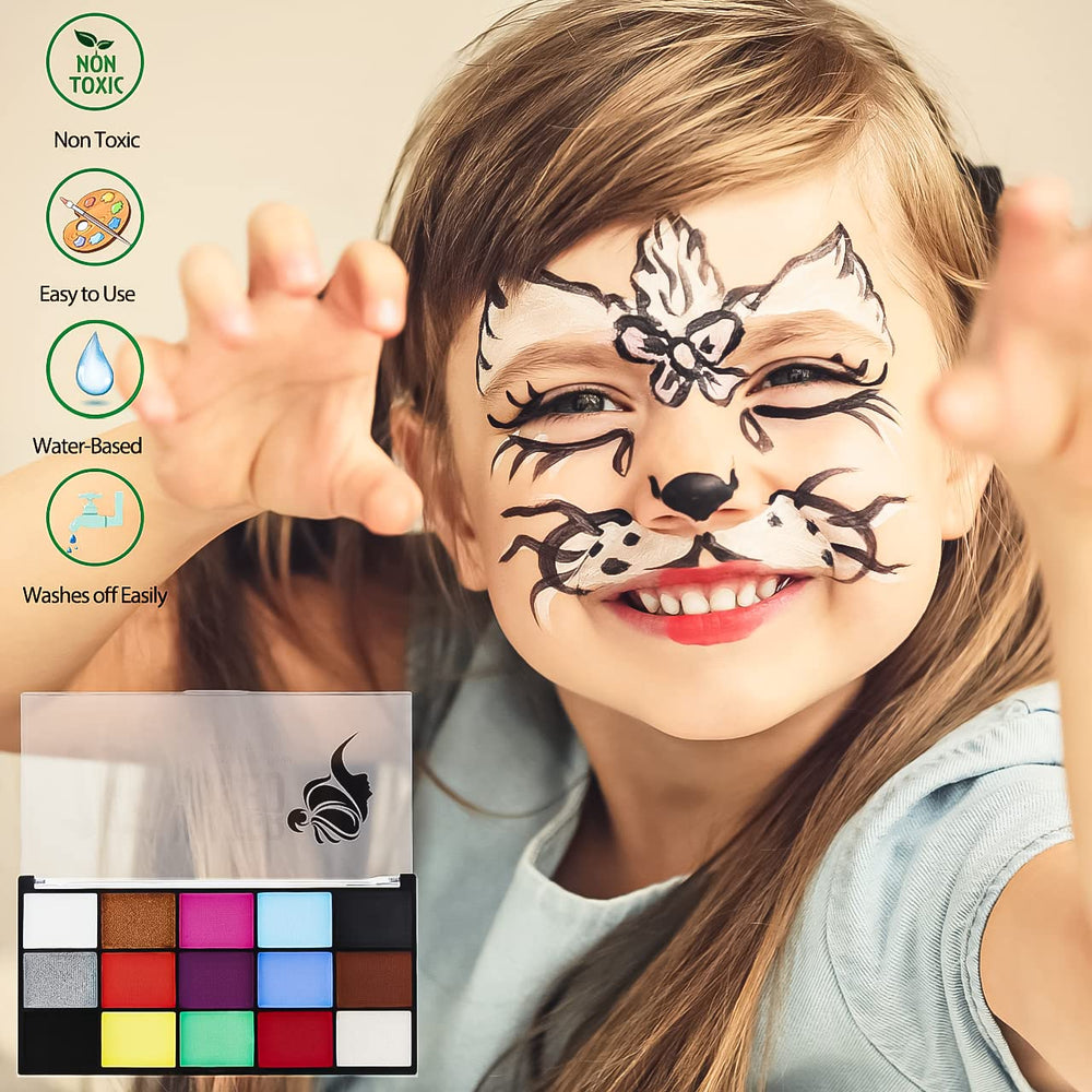 ZENTANMEI stencils arrangement demonstrating quick, repeatable face patterns