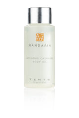 Zents Luminous Cashmere front packaging showing travel bottle and branding for convenience