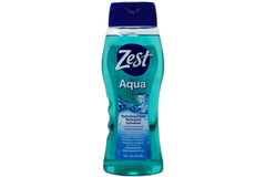 Zest close-up of rich lather on hand demonstrating moisturizing foam benefit