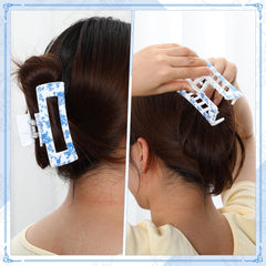 Zeyune mini clip holding bangs to show delicate control and decorative accent