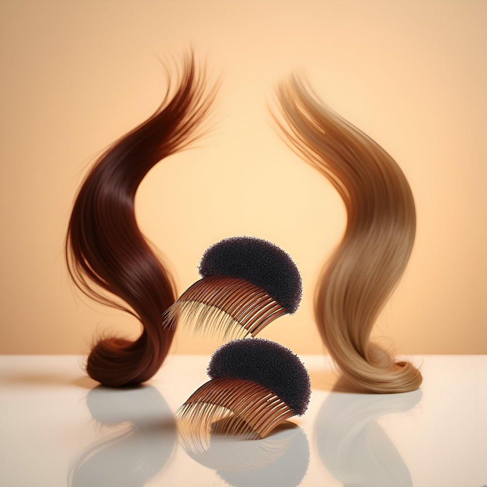 ZhangyiHot before and after volume comparison showing fuller crown and natural lift