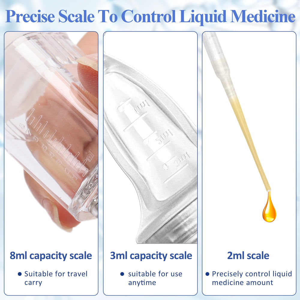 Zhaoyao included 2ml dropper and brush for accurate transfer and hygienic cleaning