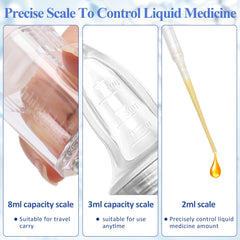Zhaoyao included 2ml dropper and brush for accurate transfer and hygienic cleaning
